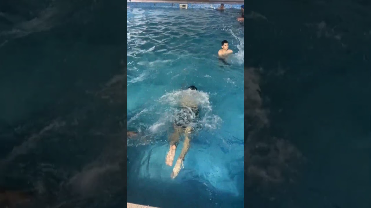 Fun Relaxation Summer Splash Chilling at the Pool 