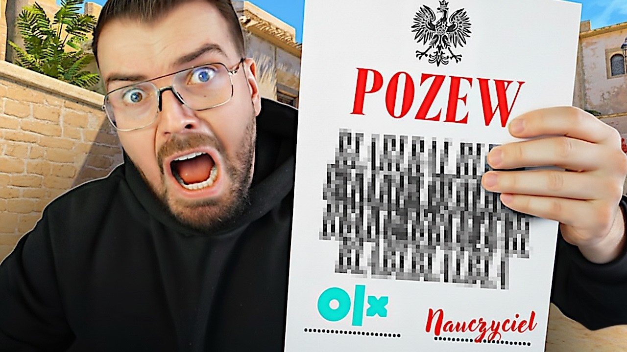 NAUCZYCIEL Z OLX MNIE POZWAŁ