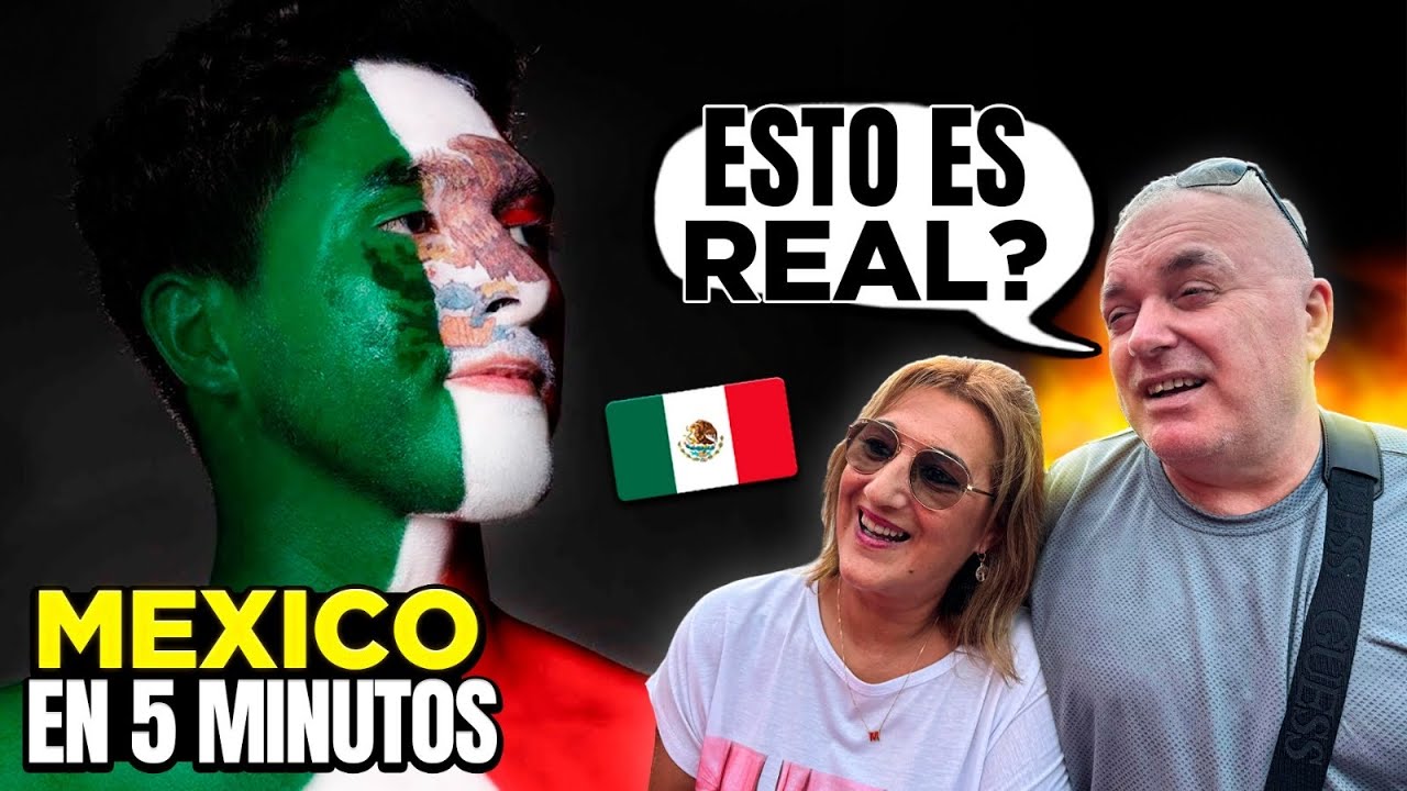 MIS PADRES REACCIONAN a MÉXICO en 5 MINUTOS y QUEDAN IMPACTADOS 🇲🇽😱 **esto es real??**