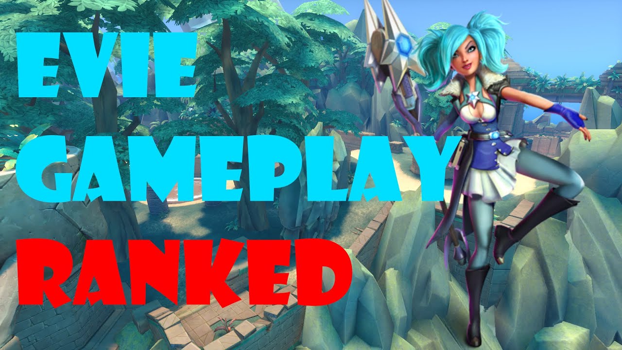 Paladins - golden skin Evie ranked gameplay