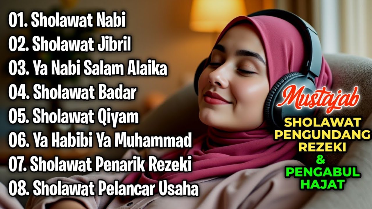 KUMPULAN SHOLAWAT VIRAL TERBARU 2026 | SHOLAWAT JIBRIL PEMBUKA REJEKI, SHOLAWAT BUSYRO, NARIYAH