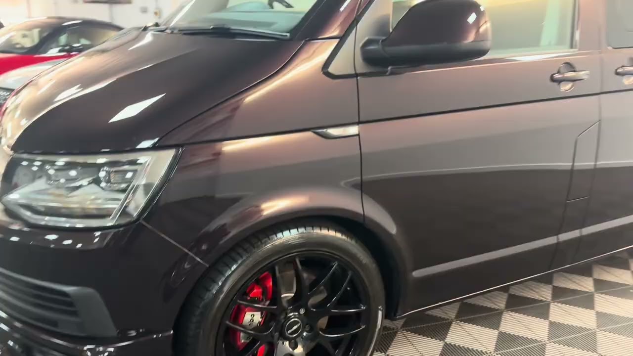 VW TRANSPORTER 204 BHP DSG KOMBI RARE COLOUR LED LIGHTS