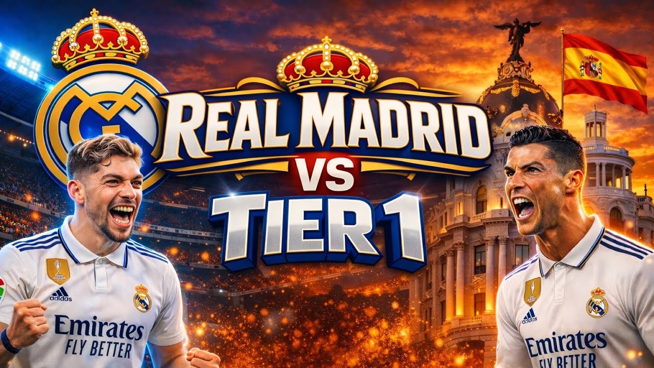 Real Madrid🇪🇸 - Vs Tier 1 | DLS26