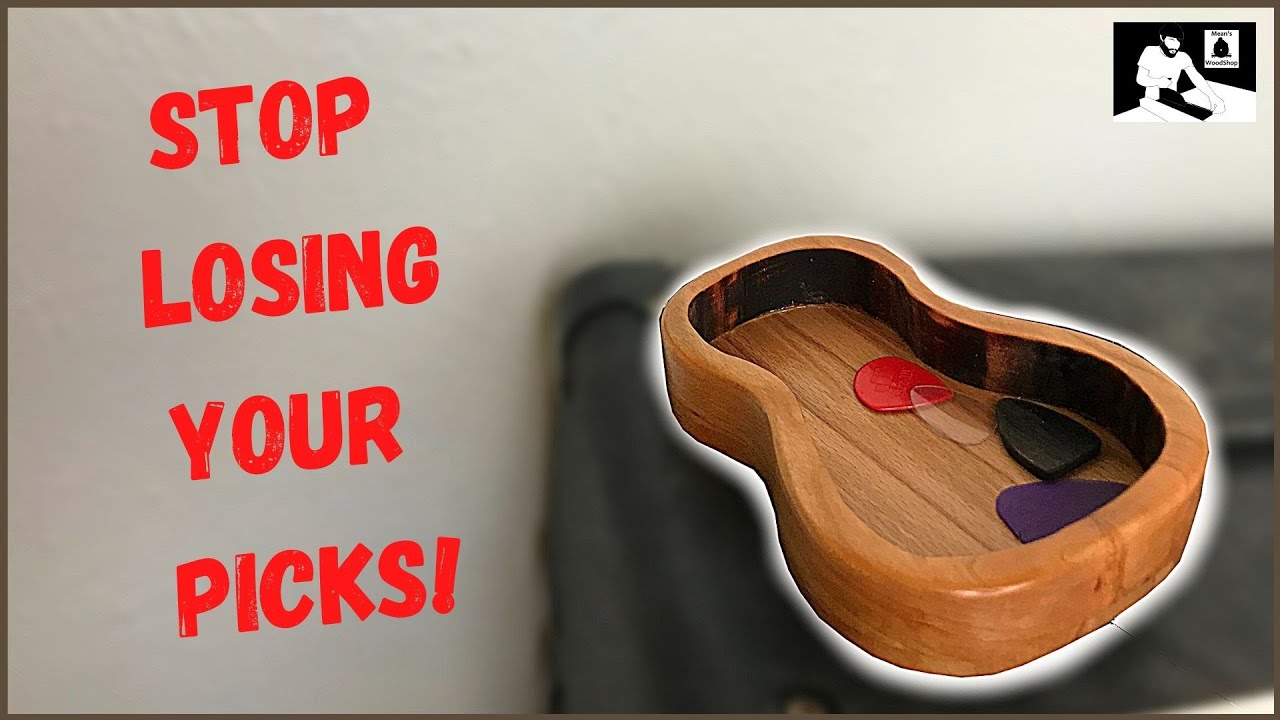 Guitar Pick Box Scrap Wood Project