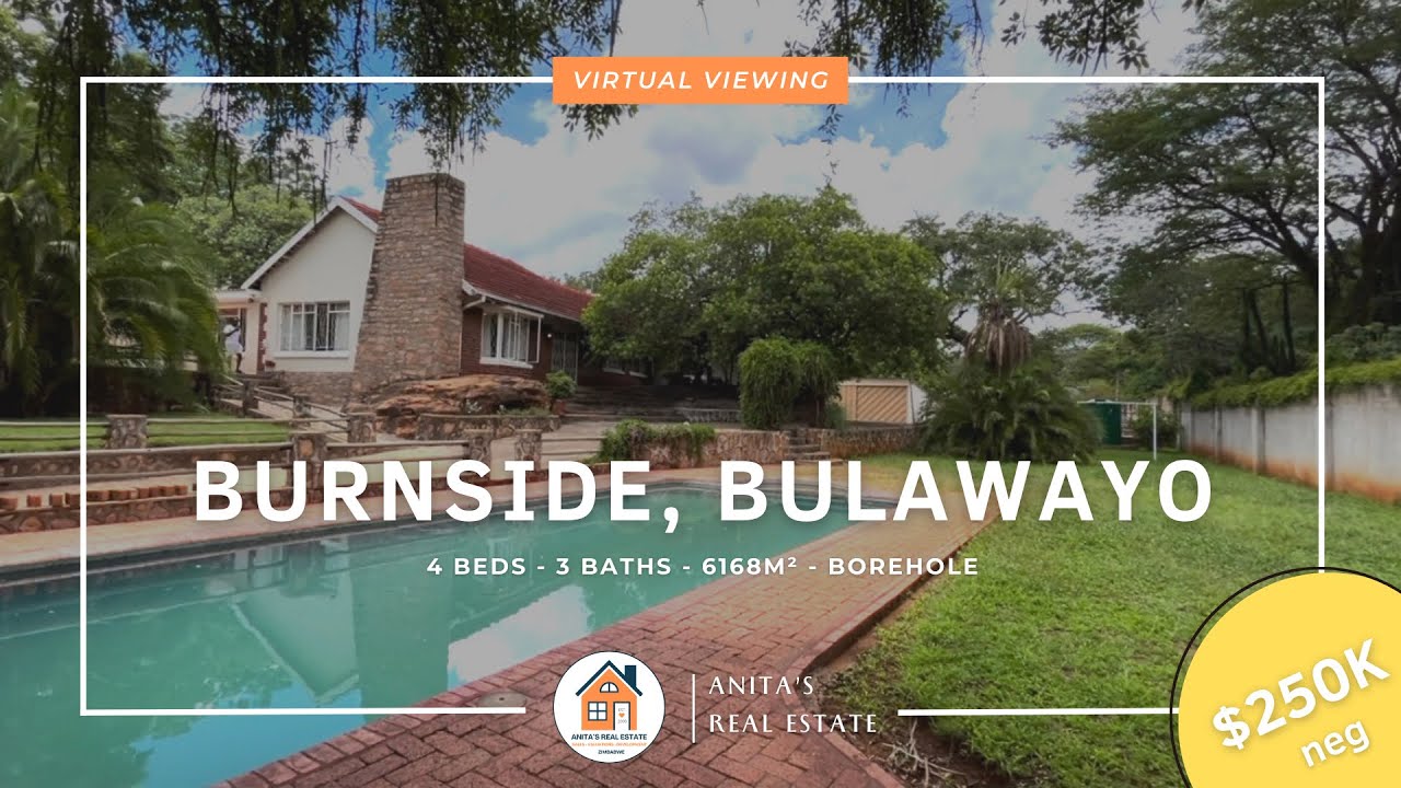 Let’s View A House On Our Books in Burnside, Bulawayo, Zimbabwe