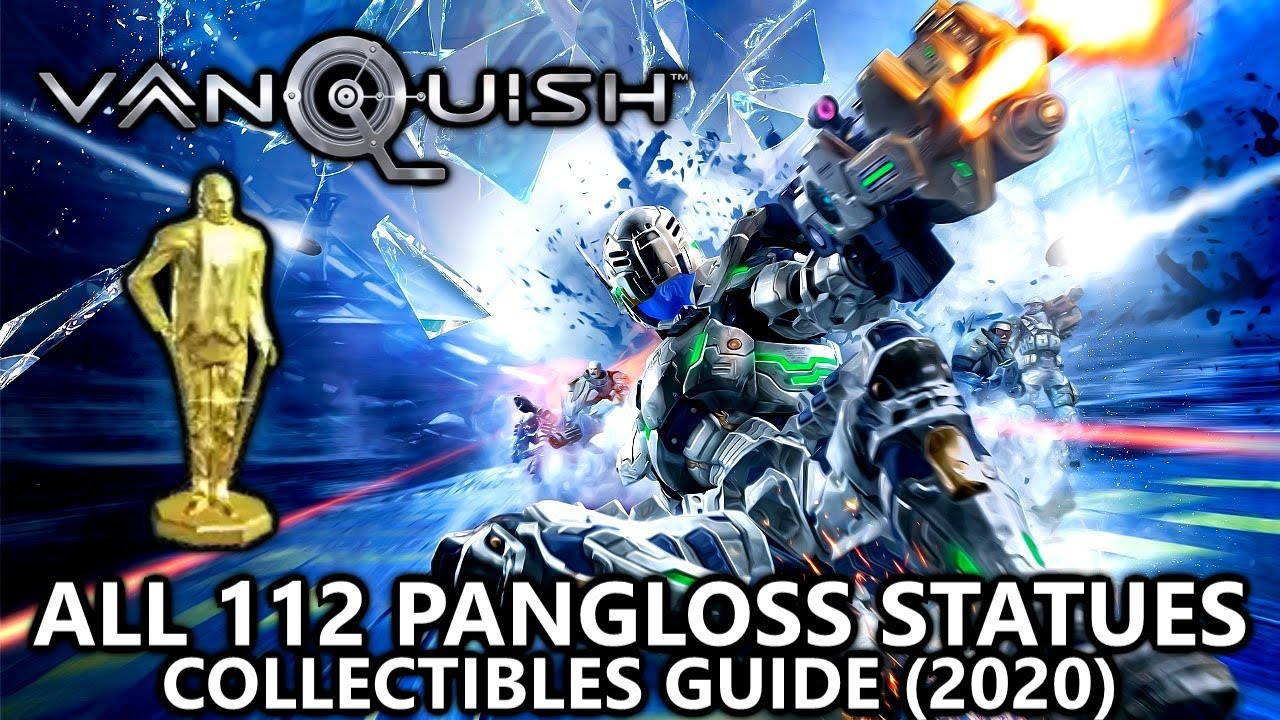 Vanquish - Collectibles Guide - All 112 Pangloss Statue Locations - Achievement/Trophy