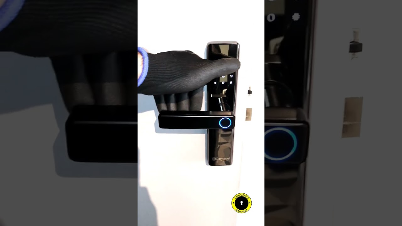 INSTALAÇÃO DE FECHADURA DIGITAL DELTA KUANTTUM CONCLUÍDA COM SUCESSO!