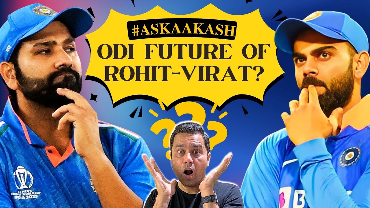 Whats the ODI future of Rohit-Virat? #aakashvani