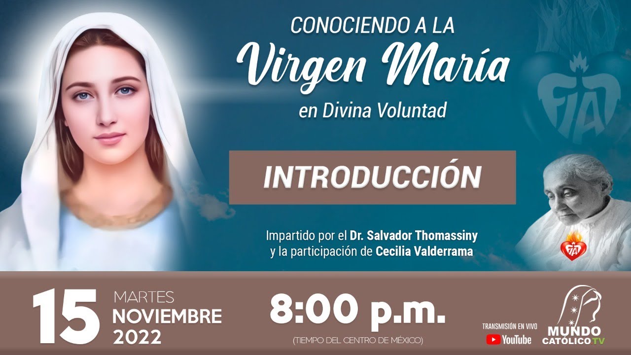Conociendo a la Virgen María en Divina Voluntad - Introducción