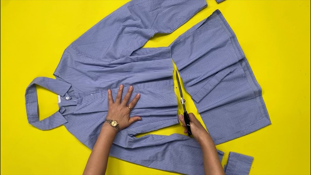 [DIY] Я отрезала обесцвеченный рукав и произошло нечто невероятное!!!