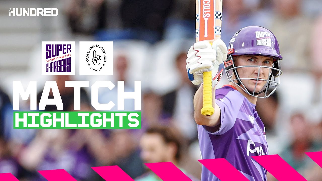Brook and Crawley PUT ON A SHOW 🤩 | Northern Superchargers vs Oval Invincibles Highlights
