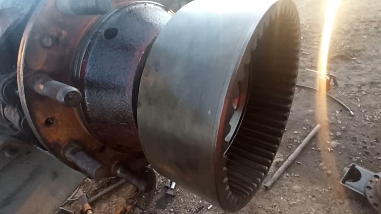 регулировка подшипников ступиц маз на нагрев.