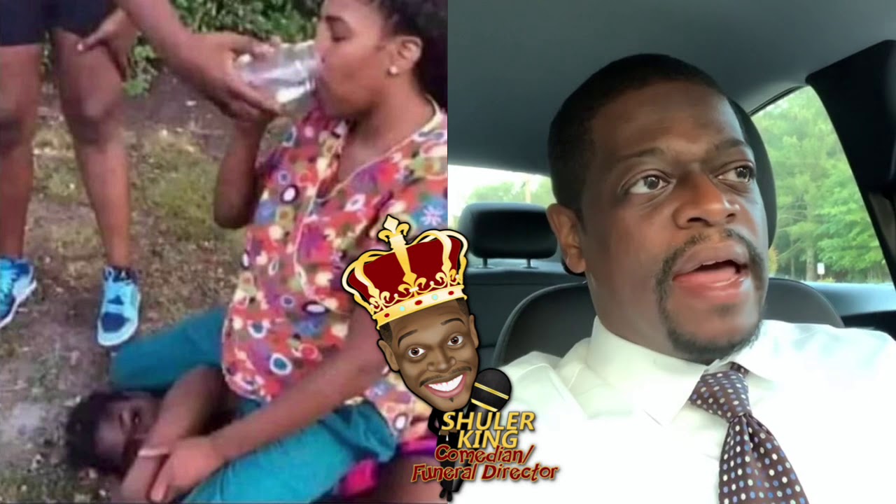 Shuler King - She Took A Water Break During A Beatdown!!!