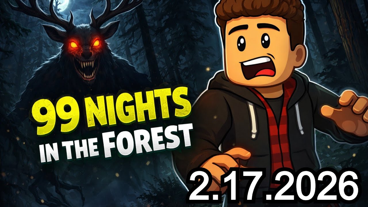 99 Nights In The Forest! Trying To Level Up My Class!