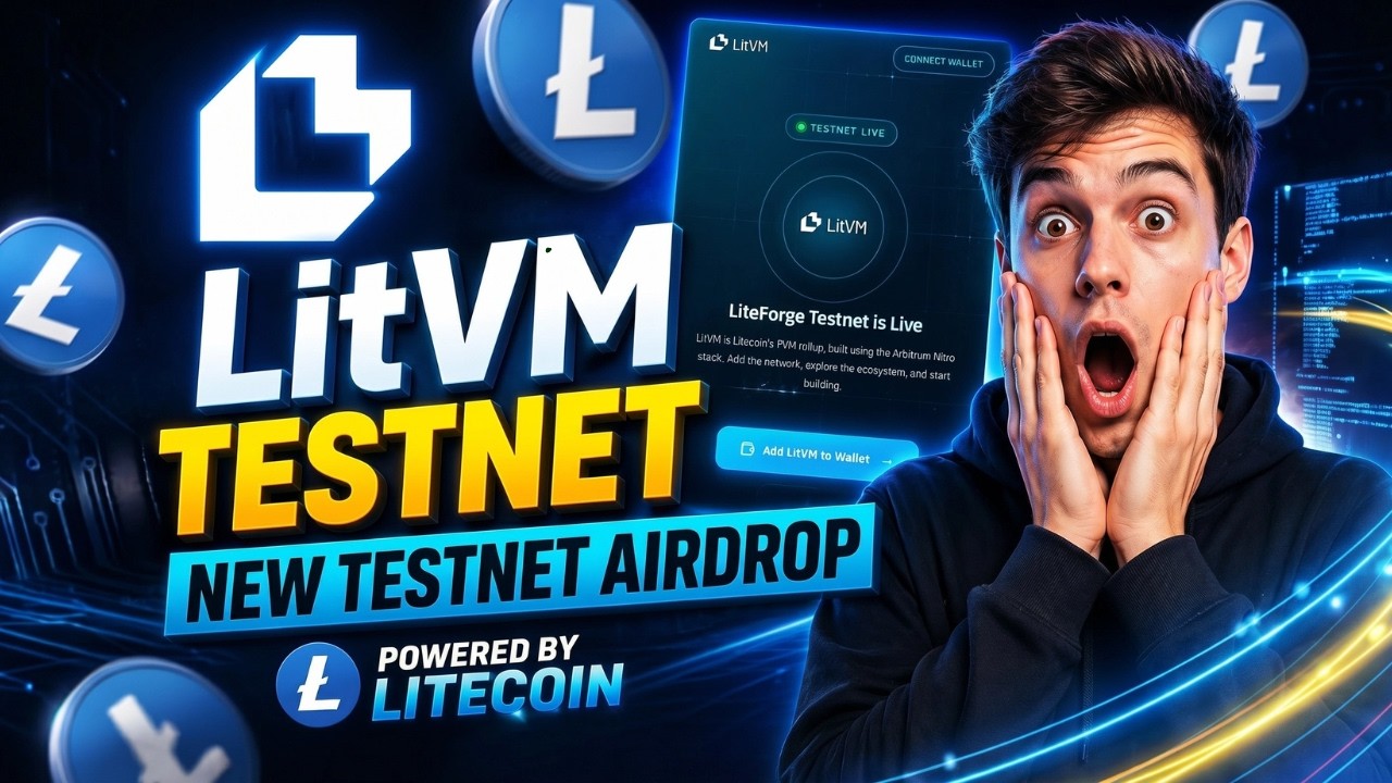LitVM Testnet Airdrop | Powered By Litecoin | New Testnet Airdrop