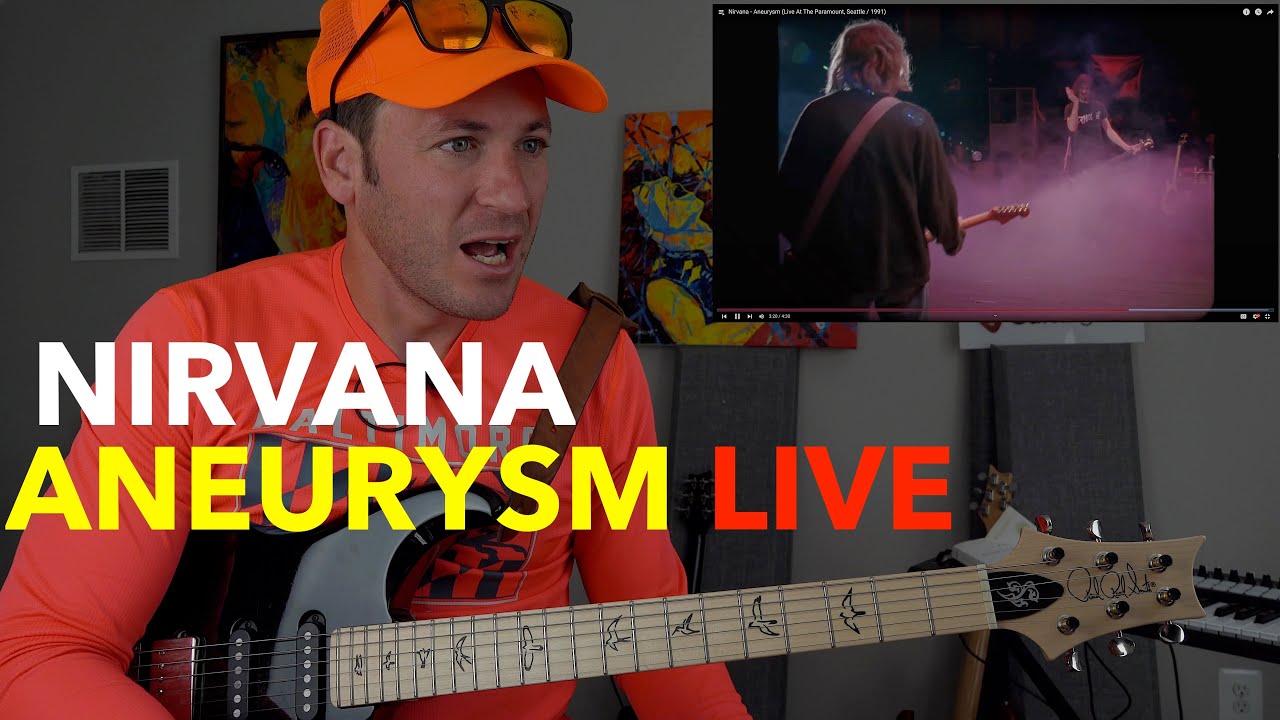 Guitar Teacher REACTS: NIRVANA - Aneurysm (Live At The Paramount, Seattle / 1991)
