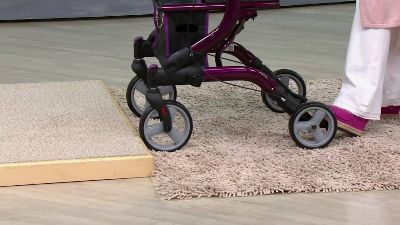 Drive Medical Dynamic Foldable Lightweight Rollator on QVC