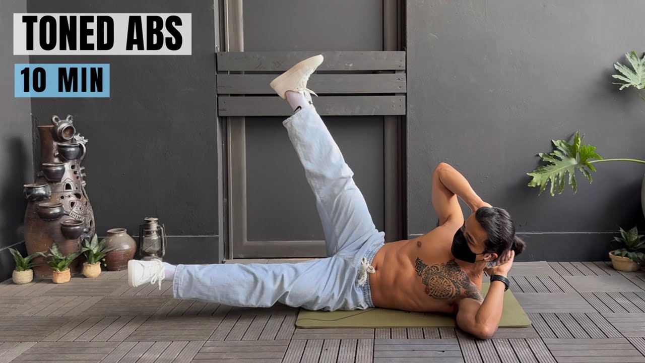10 Min ACHIEVE SIX-PACK ABS At Home | Toned Abs & Eliminate Belly Fat | No Equipment