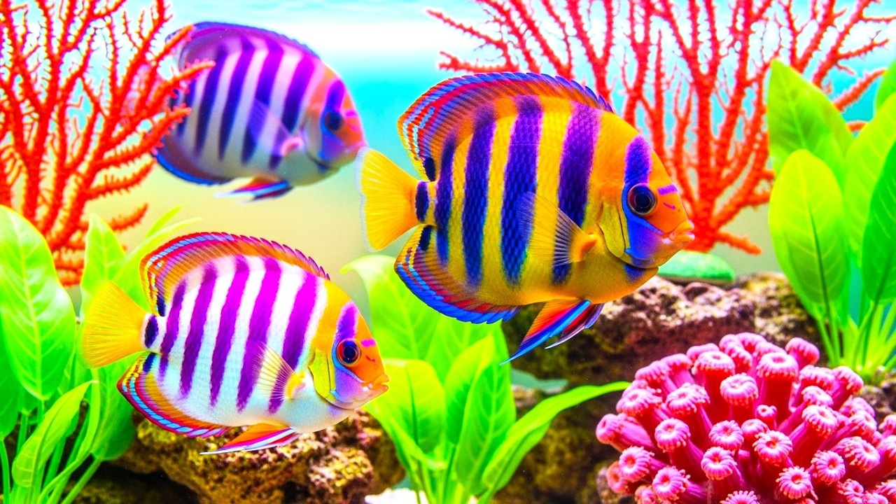 The Best 4K Aquarium Experience: Discover Stunning Jellyfish,Vibrant Coral Reefs & Exotic Sea Life