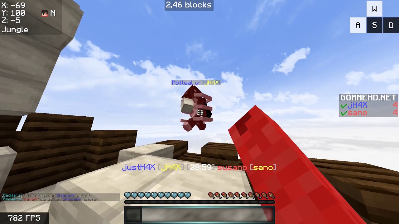 Rewi-Spieler auf Gomme! |susano [sano] vs JustH4X [jH4X] | CWBW Highlights! | RaveXP