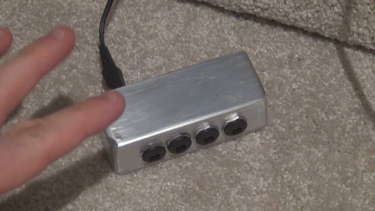 DIY Guitar Pedal Filter & Regulator - Demo