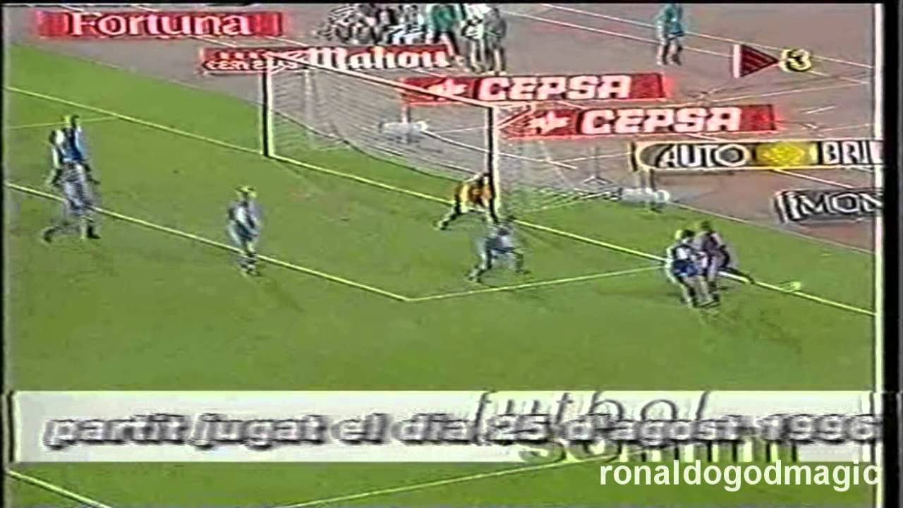 96/97 Spanish super cup  Ronaldo vs Atletico madrid