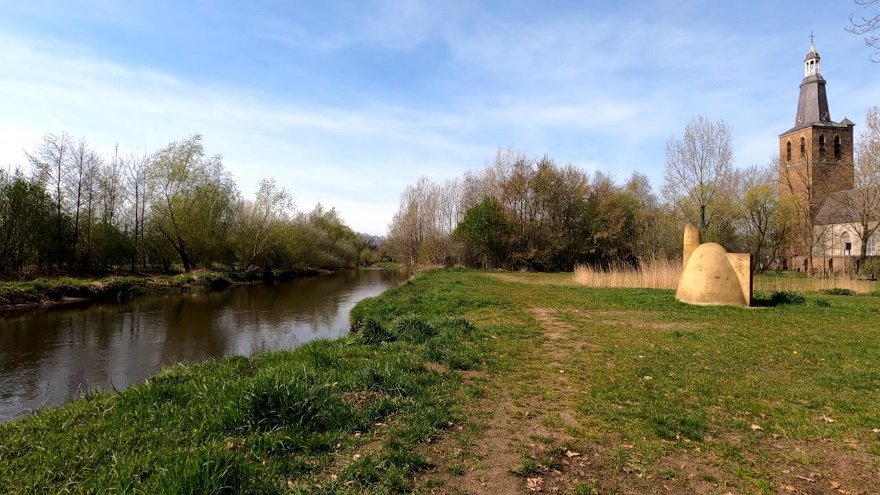Van Bolckpad naar Knoptoren via fietstunnel St-Oedenrode