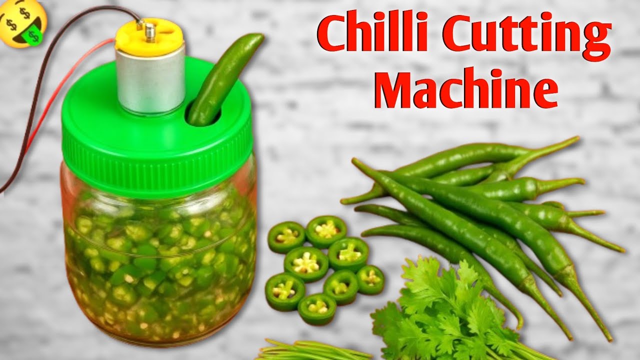 DIY Chilli Cutting Machine - The Ultimate Kitchen Hack