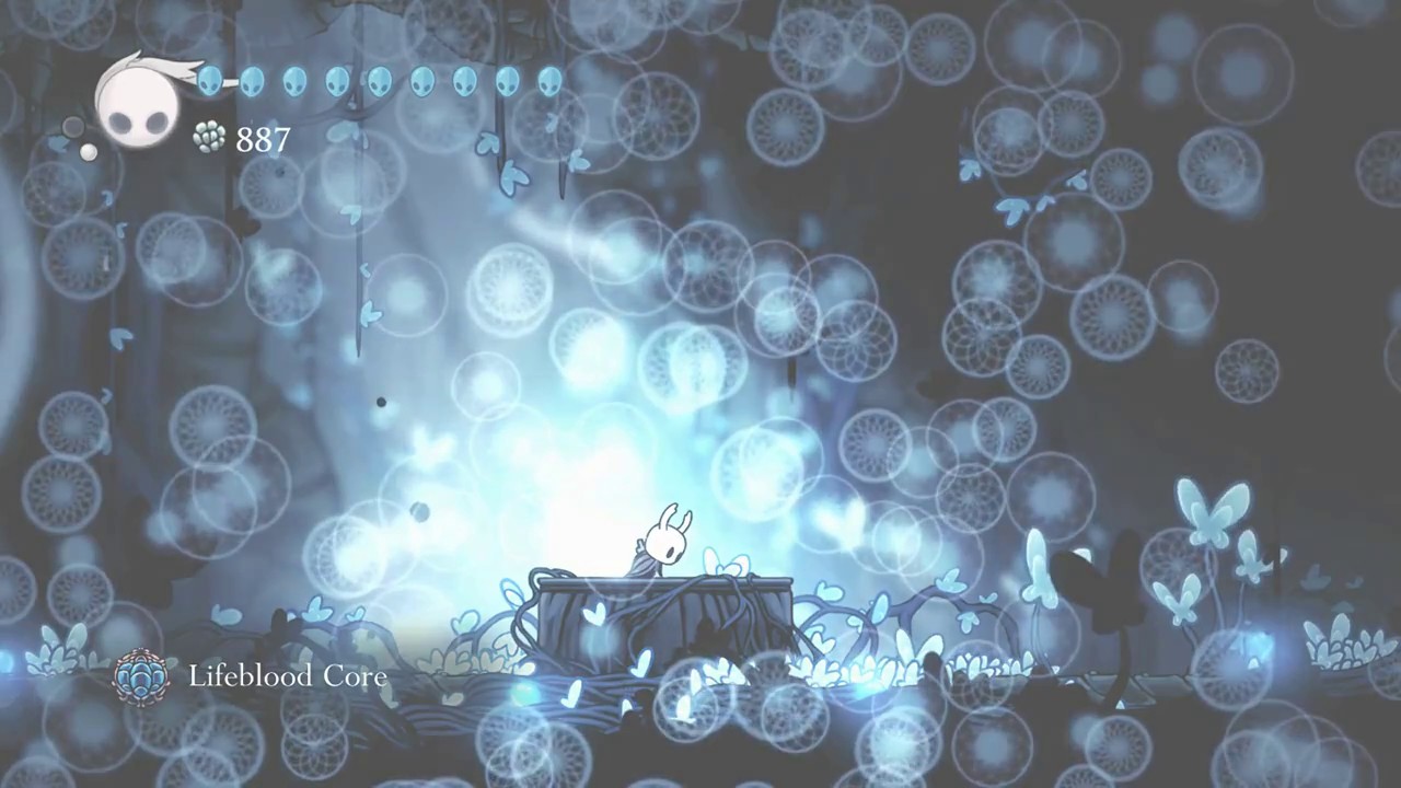HOLLOW KNIGHT - Lifeblood Core Charm Location