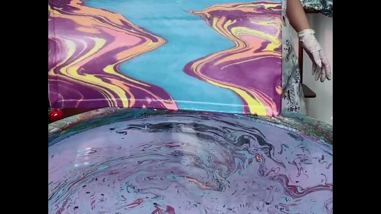 How to Paint Your Own Reusable Bag with Fluid Water Paint