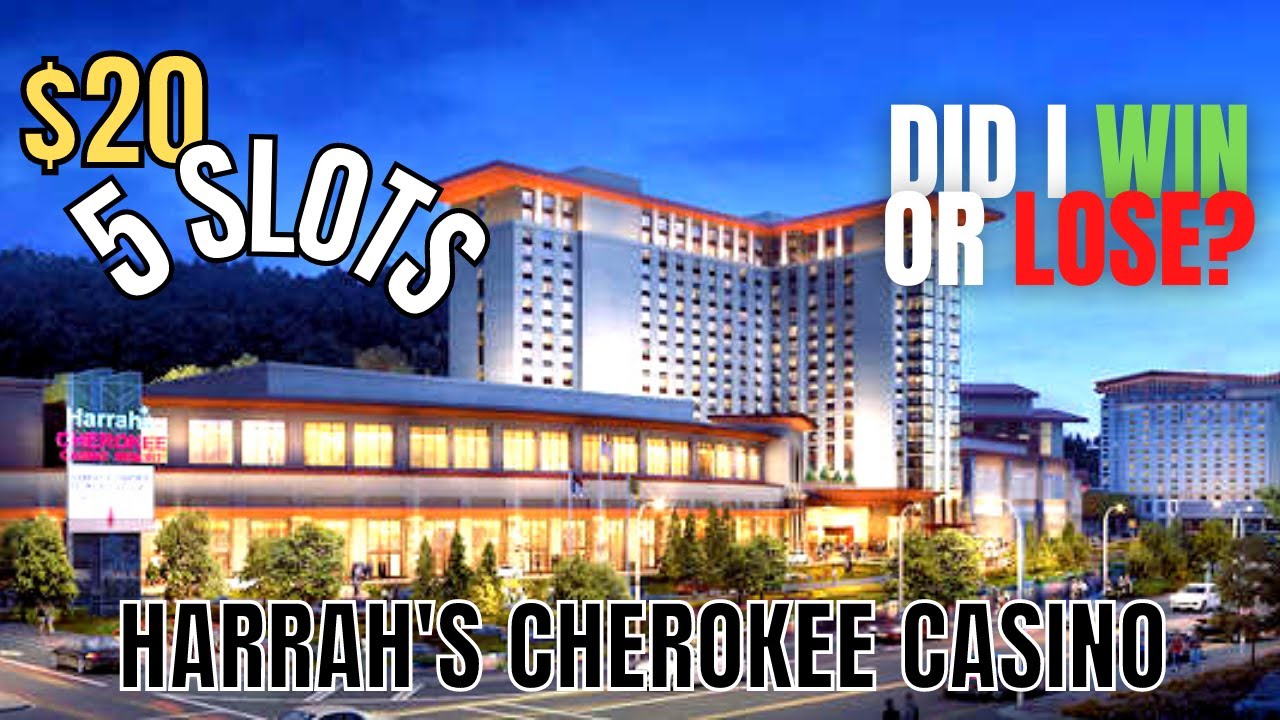 $20 в 5 слотах в казино Harrah's Cherokee
