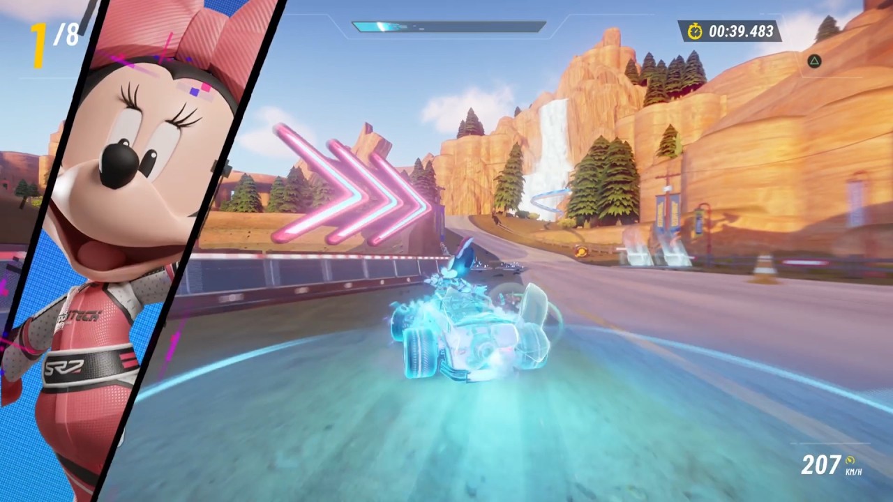 Minnie Mouse Level 47 - 'Ready, Set, Go!' Event (Top 10% Time) 1:11,543 | Disney Speedstorm (PS5)
