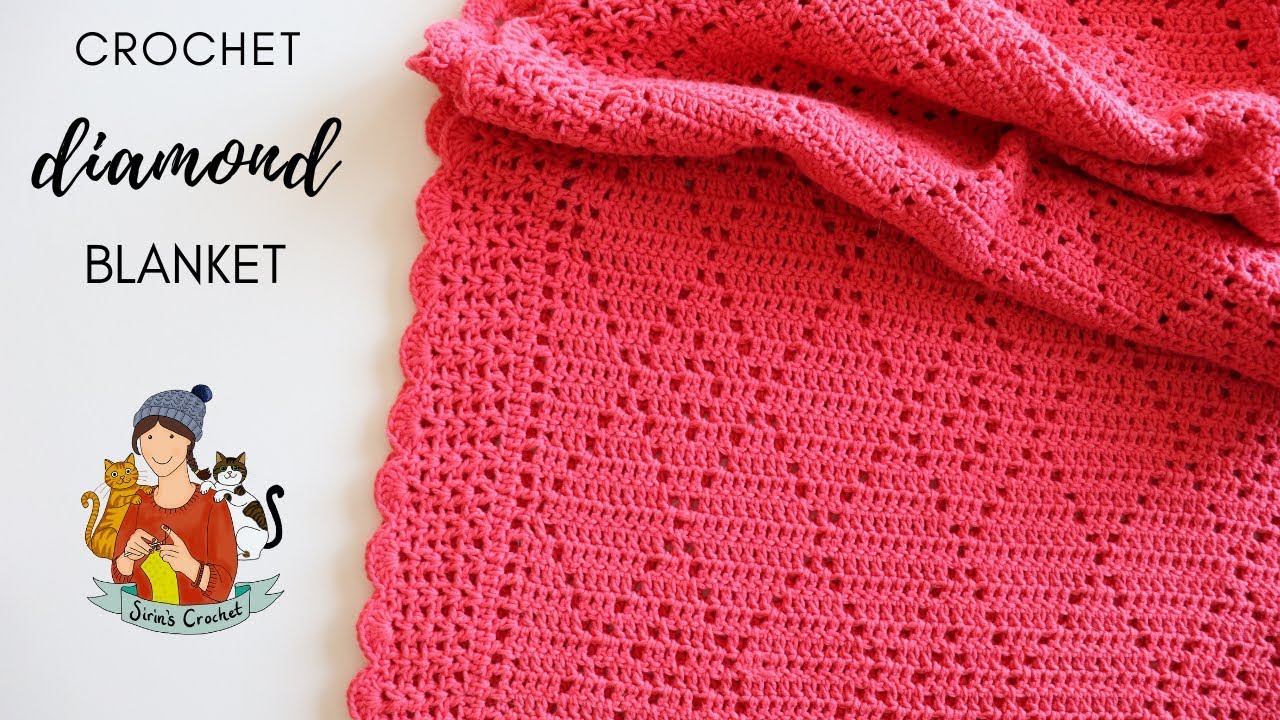 Crochet Diamond Blanket