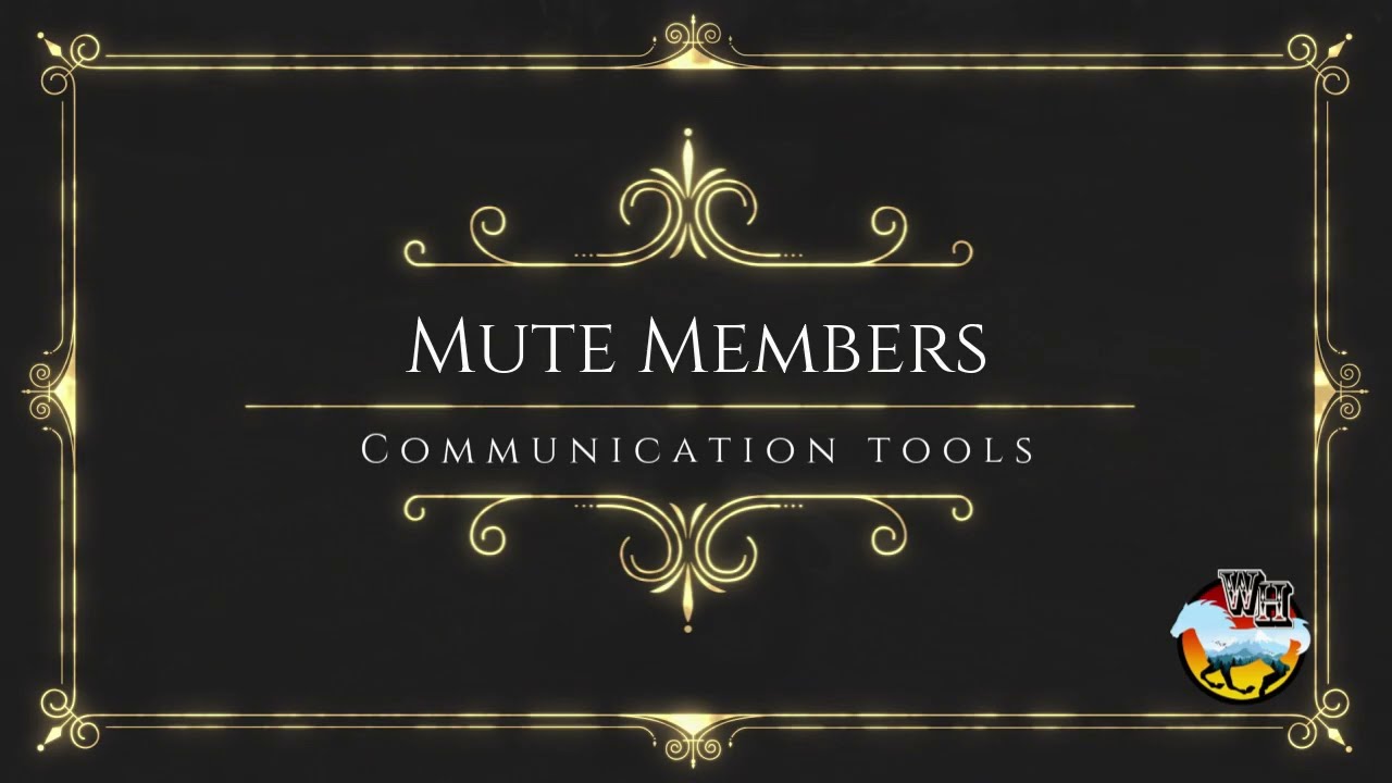 Communication Tools for Mute Members (WiSH RedM)