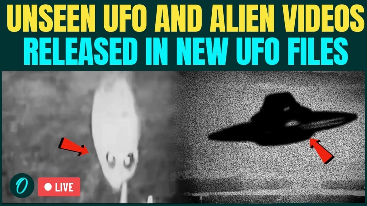 UFO UNSEEN FOOTAGE LIVE: New Files Reveal &lsquo;Alien&rsquo; Images & SHOCKING Apollo Mission Videos From1960s