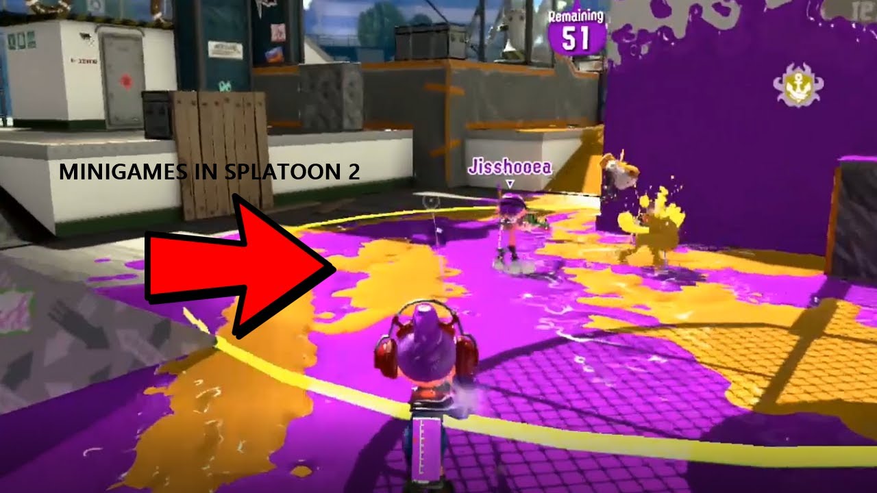MINIGAMES IN SPLATOON?!?!
