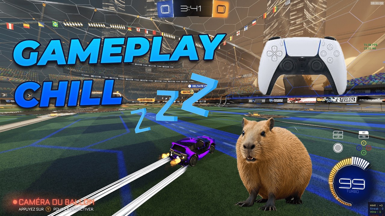 Match privé chill 😴 Rocket League Private Match🏆 Chill gameplay