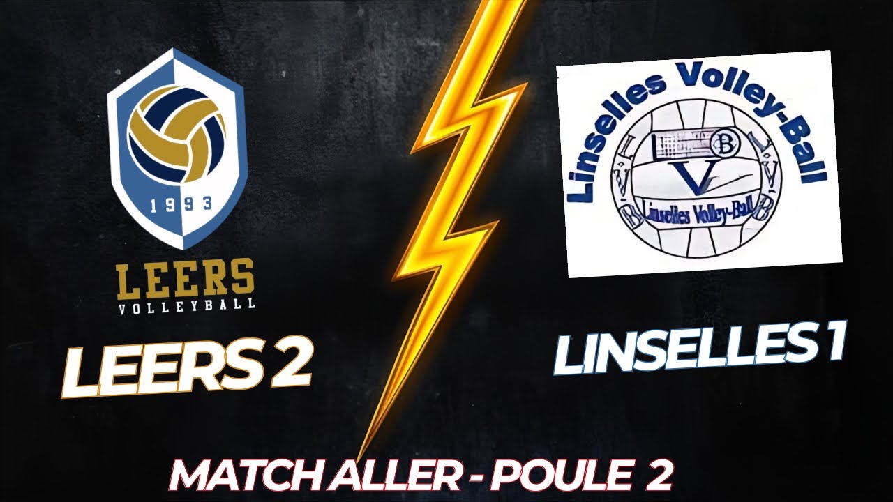 Leers 2 x Linselles 1 - Poule 2 - Match Aller
