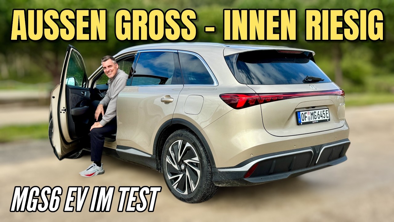 MGS6 EV AWD im Test: Alternative zu Skoda Enyaq und Co.? Review | Preis | 2026