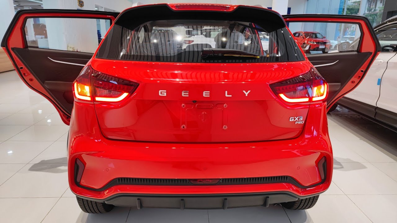 First Look 2024 Geely GX3 Pro Compact SUV Red Color In-depth Walkaround