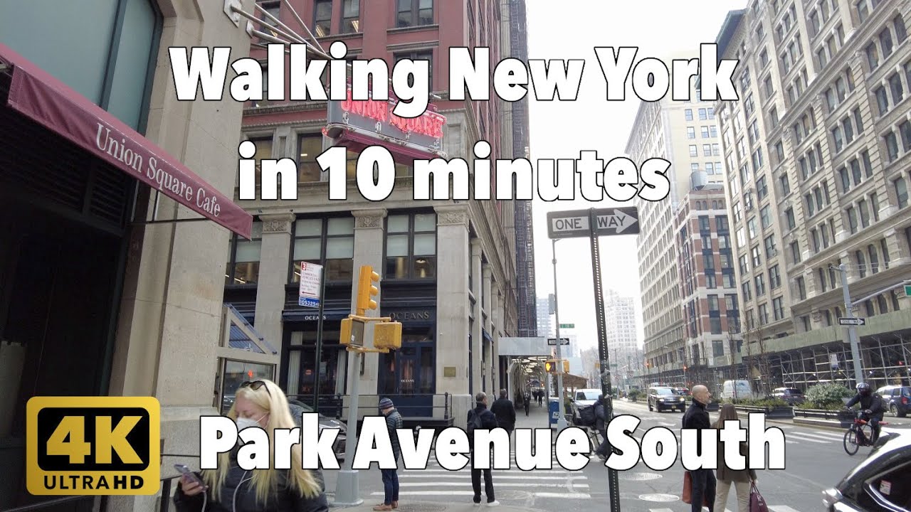 【4K】Walking New York #165 | Park Avenue South | From 23rd St to 14th St | Midtown Manhattan