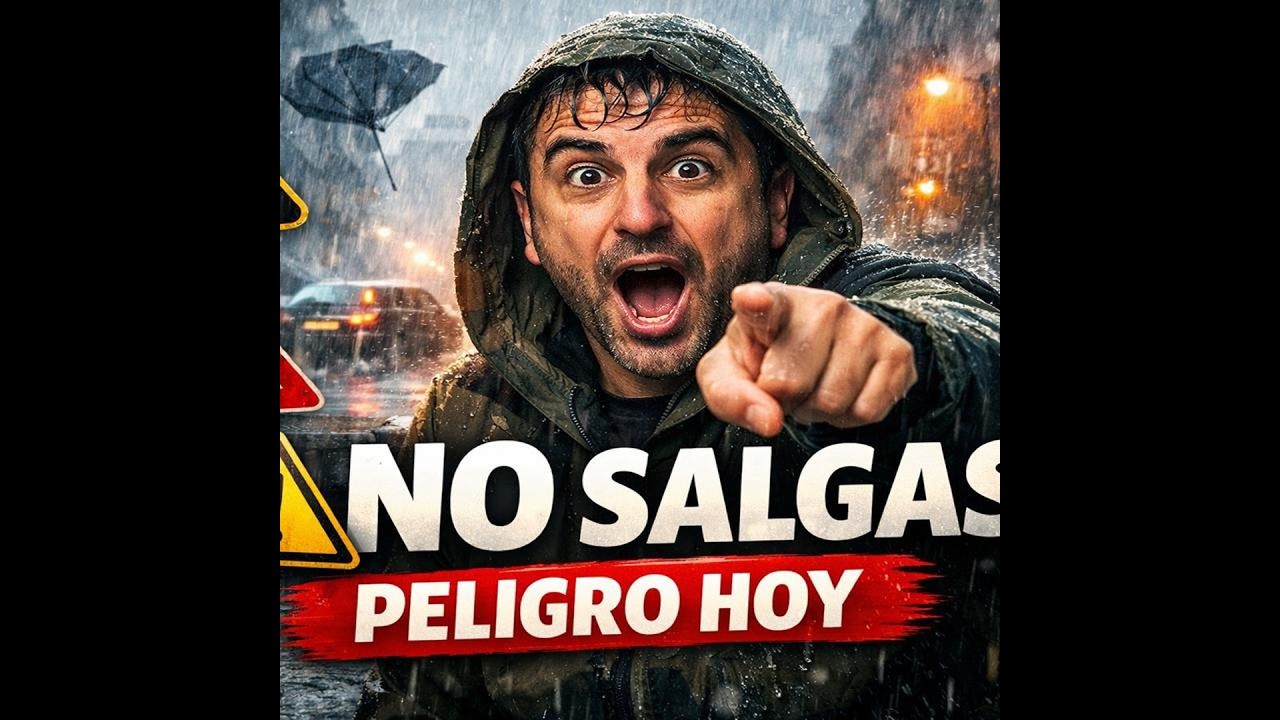 🚨 Mal tiempo extremo: aviso urgente de Los Cubañoles.