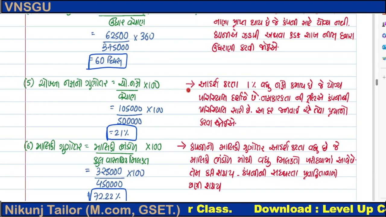 FM-4 M.COM SEM-2 | APRIL 2024 PAPER SOLUTION | VNSGU
