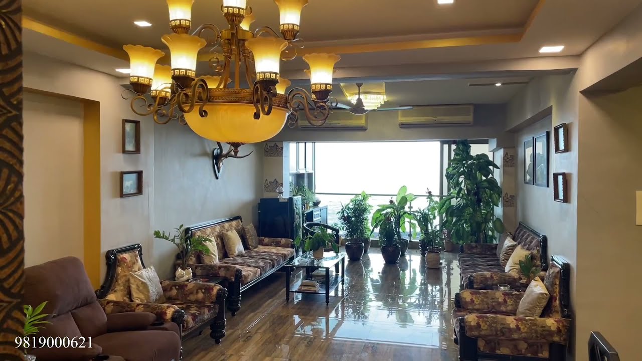 23,00,00,000 ₹ SEA FACING 3BHK FULLY FURNISHED, BREACH CANDY