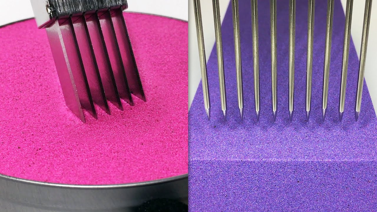 Very Satisfying and Relaxing ASMR 201 Kinetic Sand