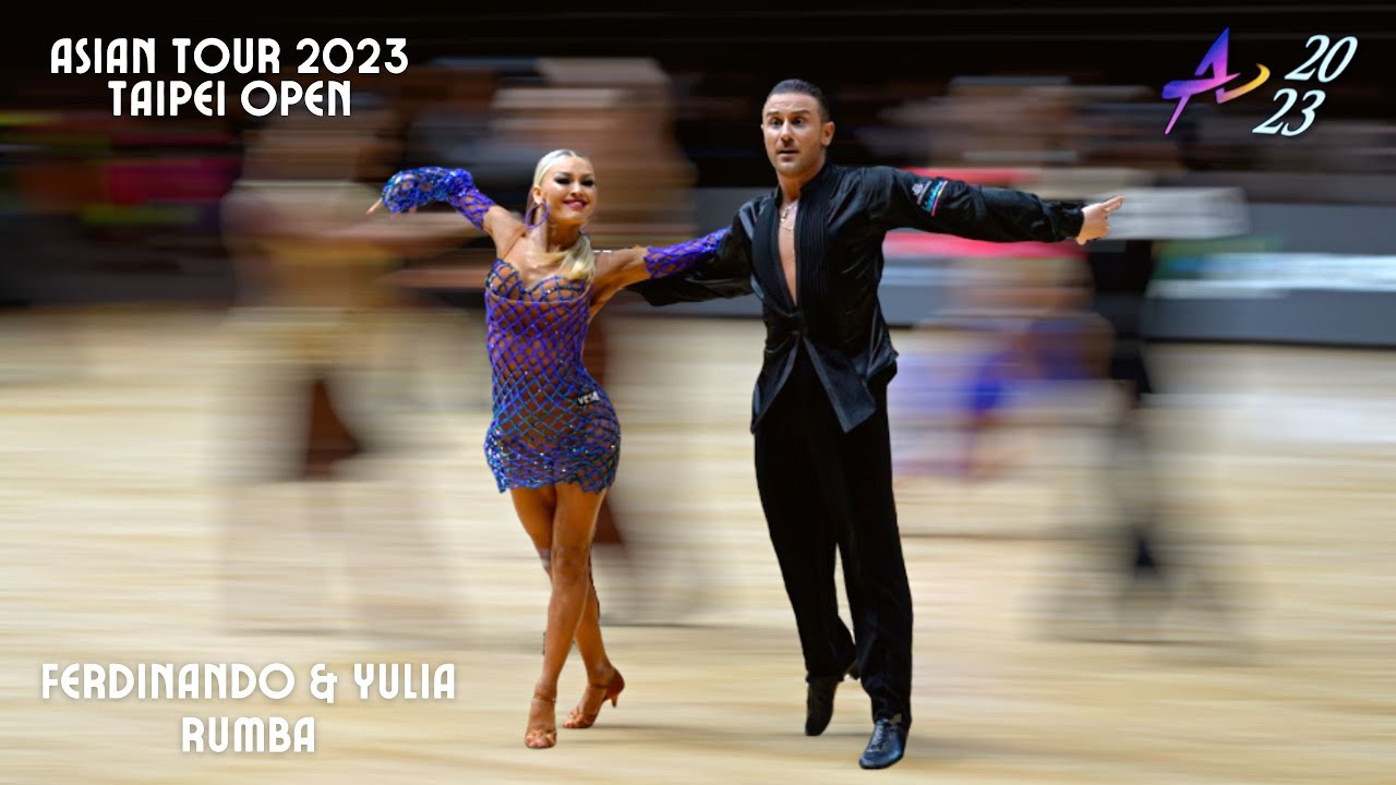 Ferdinando Iannaccone & Yulia Musikhina - Rumba | Asian Open Dance Tour - Taipei