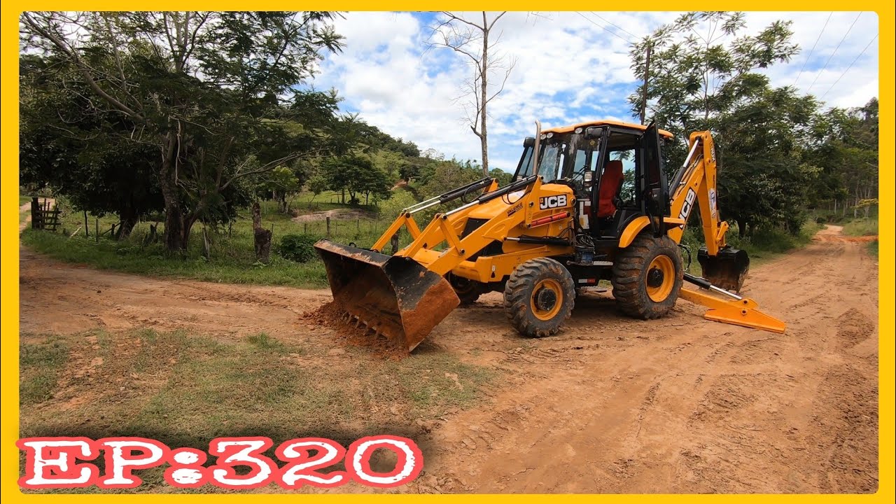 Apresentando Nova Retroescavadeira JCB 3CX