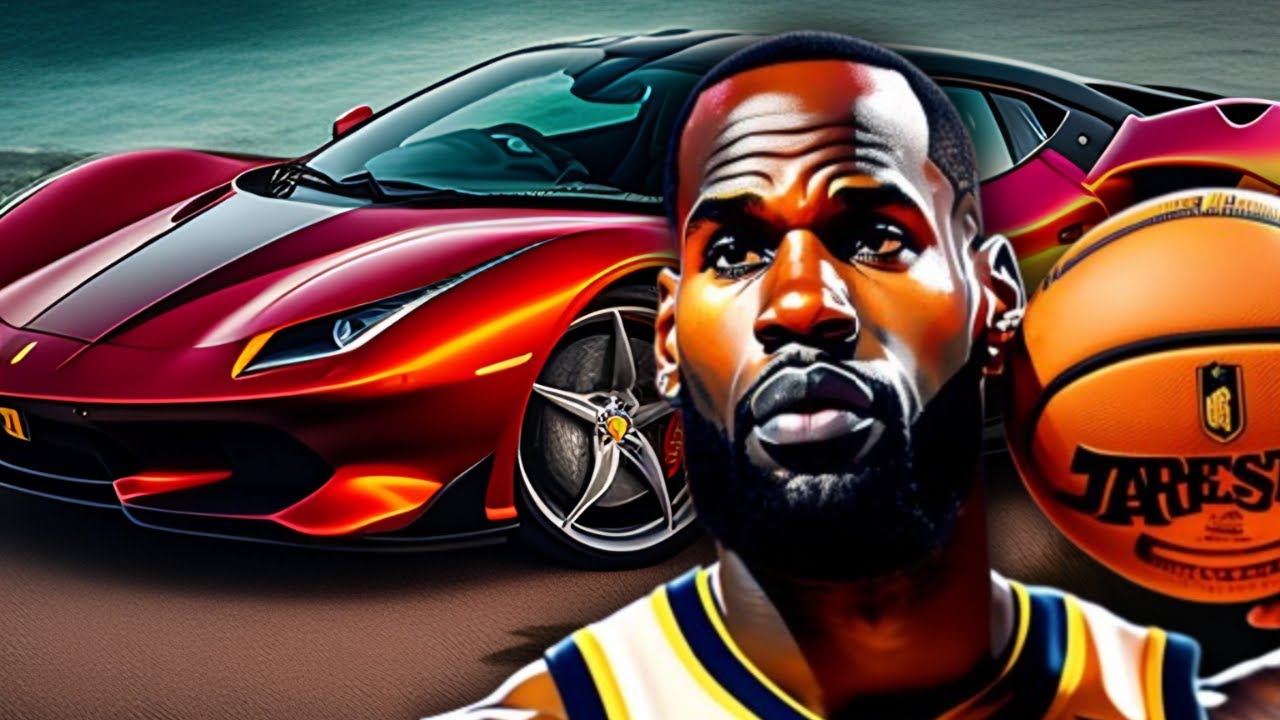 Os CARROS de LUXO de LEBRON JAMES! o jogador de BASQUETE mais RICO do MUNDO!