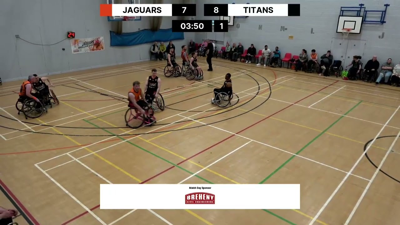 Wheelchair Basketball Full-Game: Newark Jaguars vs. London Titans - BWB National League