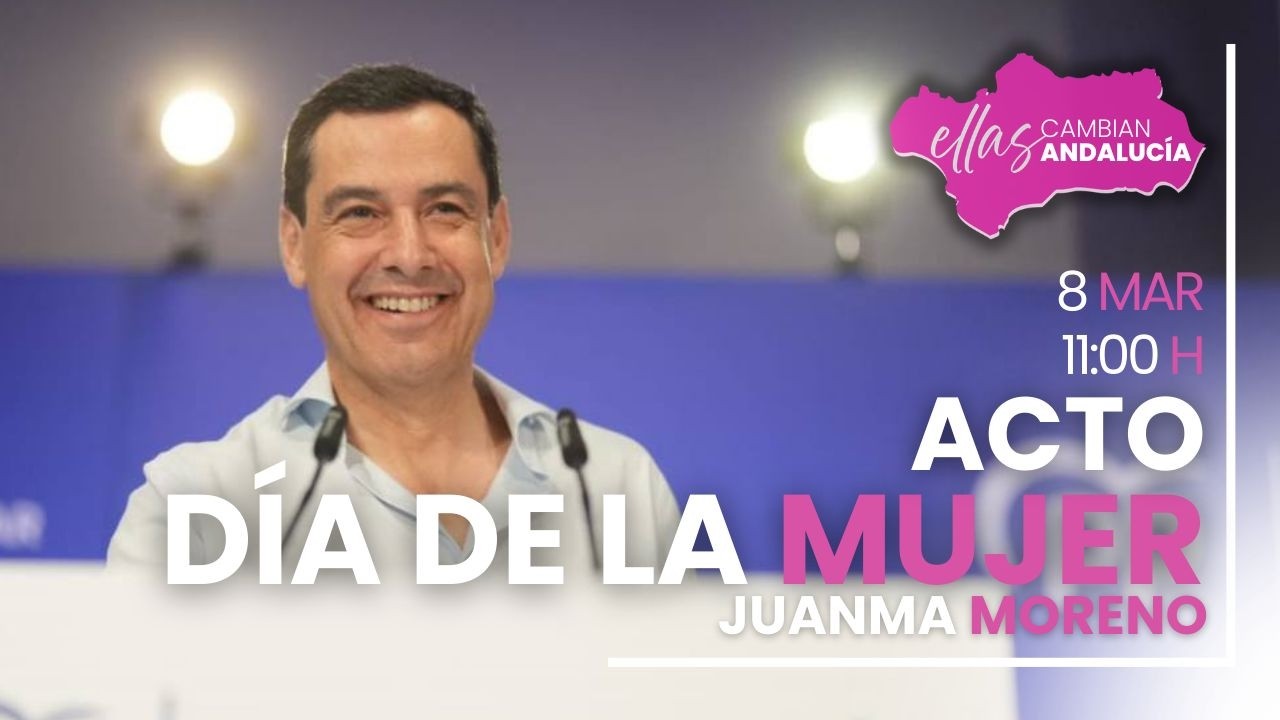 ACTO D&Iacute;A DE LA MUJER - JUANMA MORENO